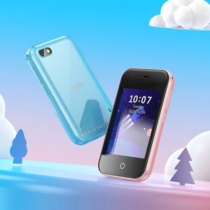 Mobilný telefón HOCO Y102 Kids, 2G, Displej 2.8 palca, Ružový