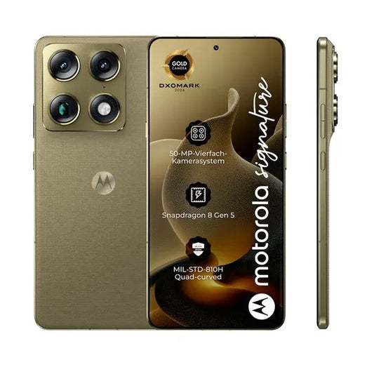 Mobilný telefón Motorola Signature 5G, 512GB, 16GB, Pantone Olive PBAB0003SE