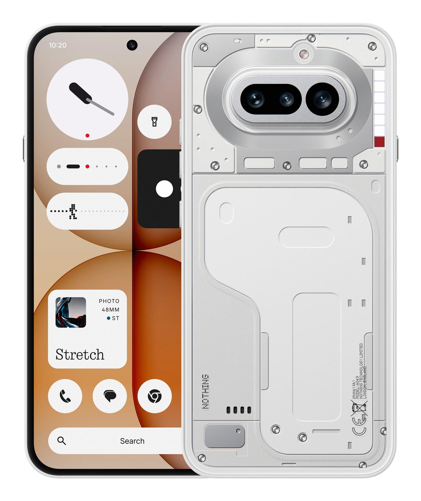 Mobilný telefón Nothing Phone (4a), 128GB, 8GB, biely A10400277