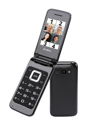 Mobilný telefón Olympia Luna Dual SIM, Black 2210