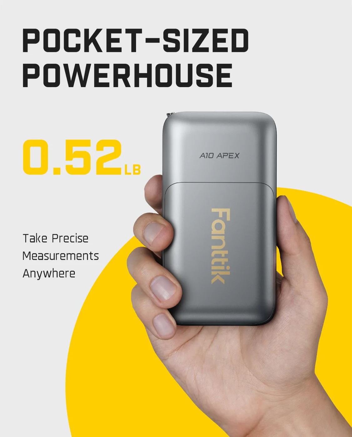 Telemeter Fanttik A10 Apex, 3v1