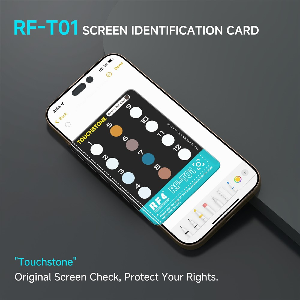 Tester polarizácie displeja RF4 RF-T01 pre Apple iPhone 12 - 17 Series