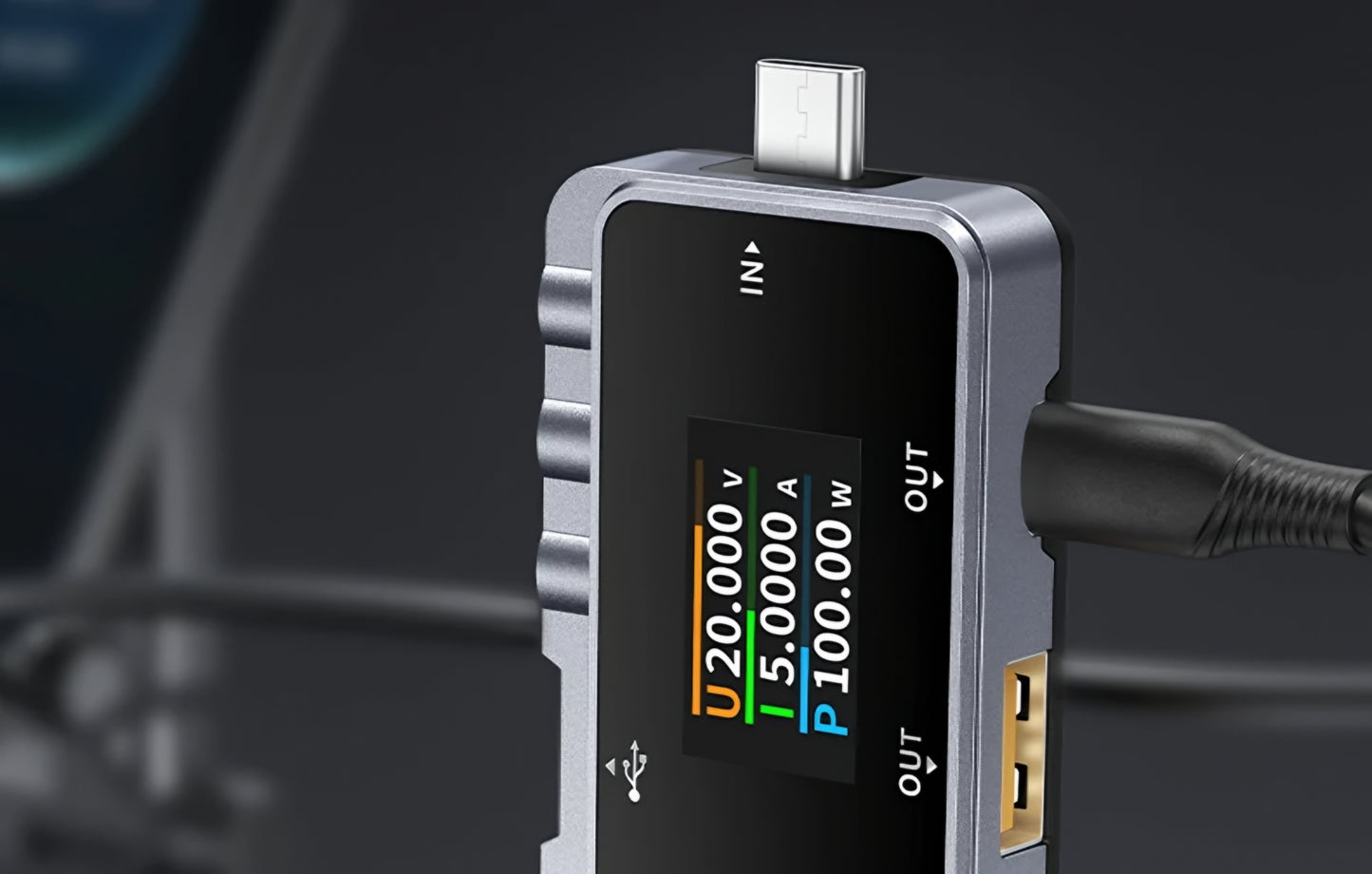 Tester servis Fnirsi FNAC-28, USB-A / USB-C