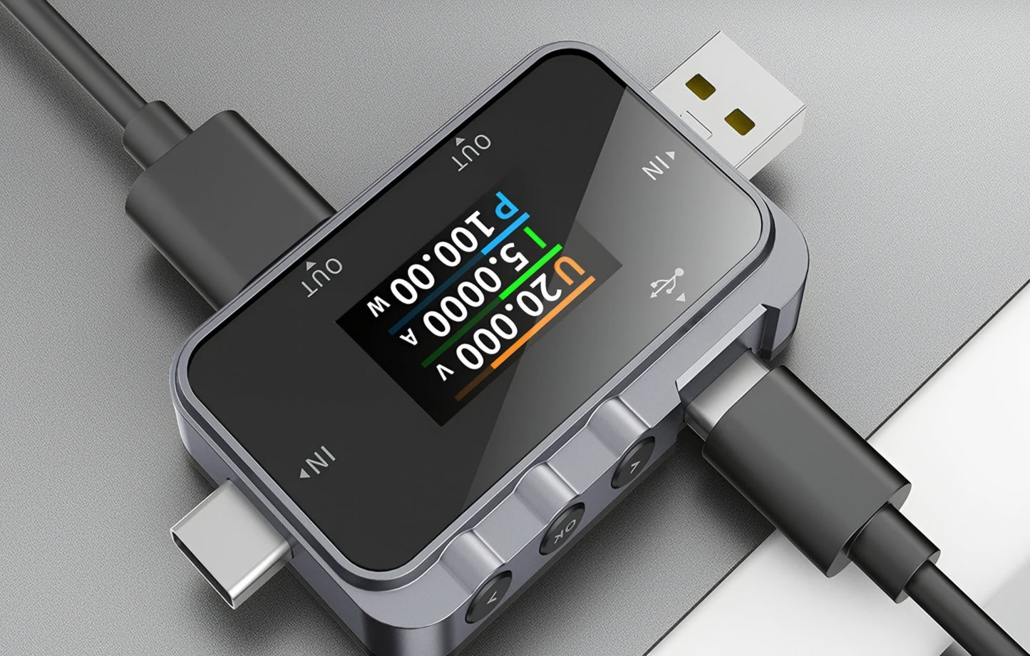 Tester servis Fnirsi FNAC-28, USB-A / USB-C