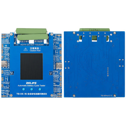 Tester Service Relife TB-06 Pro na kontrolu počtu cyklov batérie Apple iPhone 11 - 16 Series