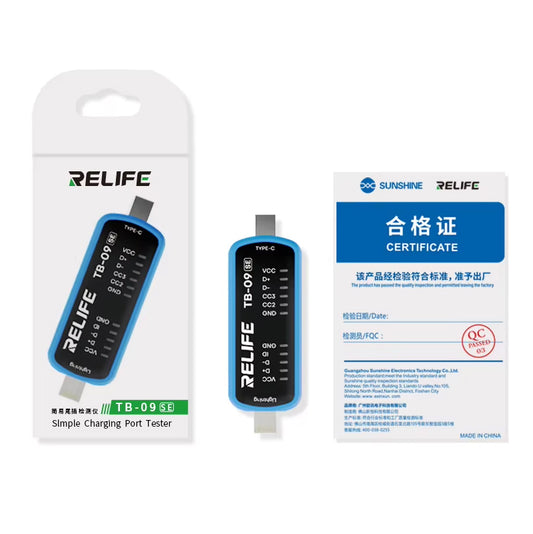 Relife TB-09 SE Service Tester, Lightning / USB-C