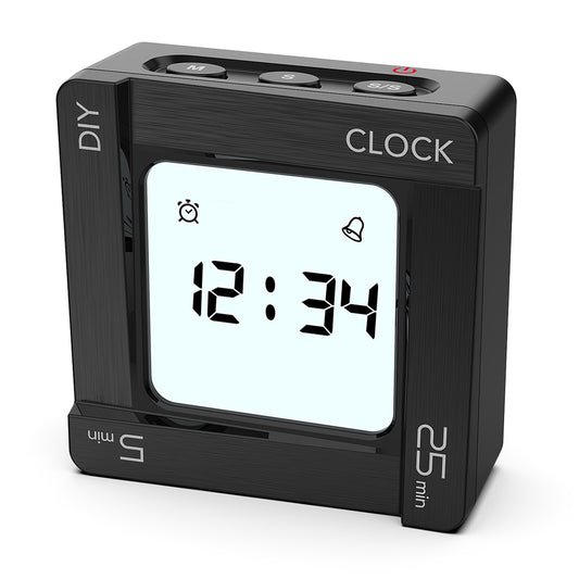 Časovač OEM EN7019 Flip, čierny