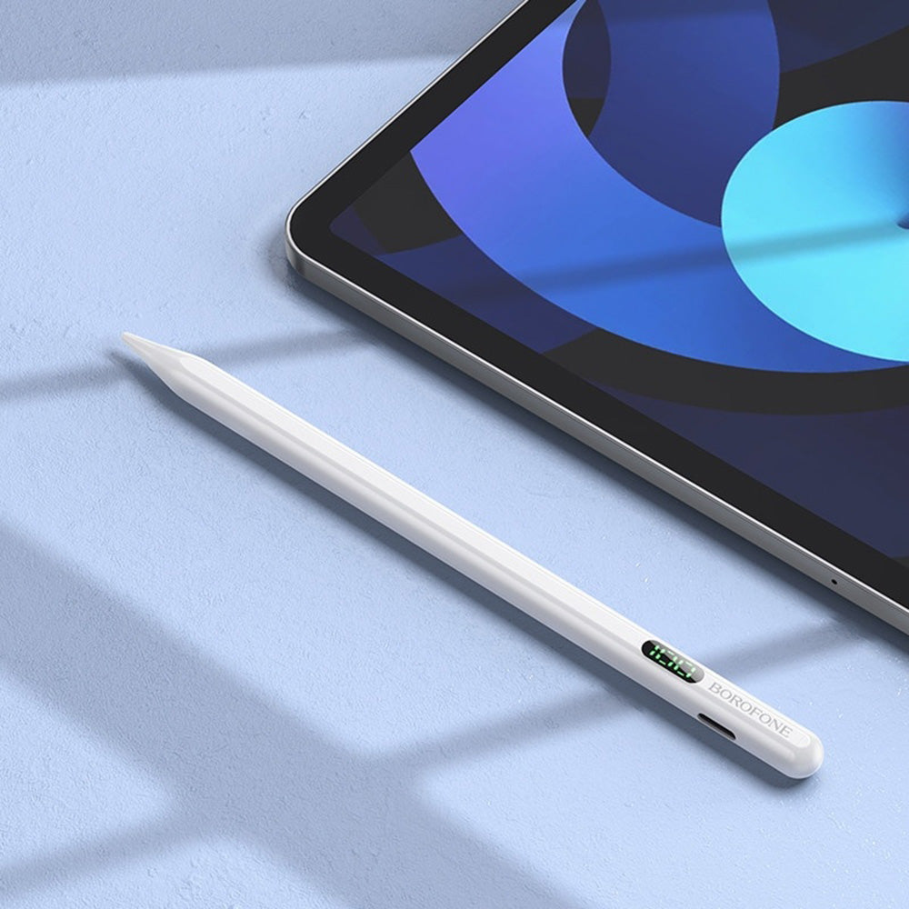 Touch Pen Borofone BG101 pre Apple iPad Series, Aktívna verzia, Biela
