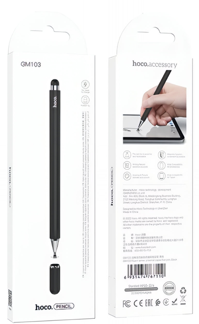Touch Pen HOCO GM103 2v1, Čierny