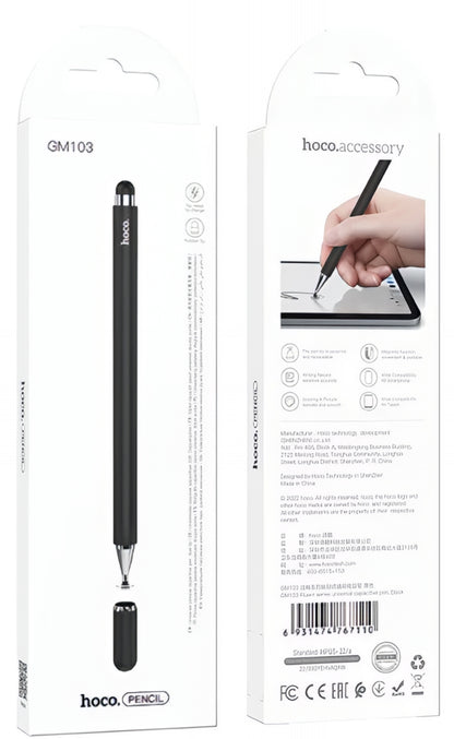 Touch Pen HOCO GM103 2v1, Čierny
