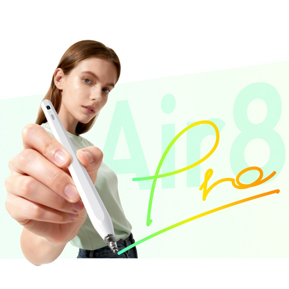 Dotykové pero Metapen Air8 Pro pre Apple iPad, Aktívna verzia, biela ME-APP172