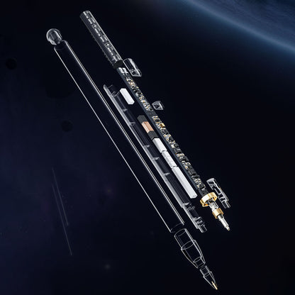 Touch Pen Techsuit C10 Pro for Apple iPad, Active Version, Transparent Black