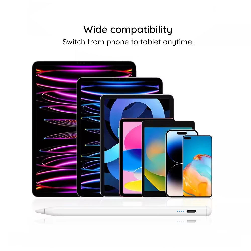 Touch Pen Techsuit T1, Aktívna Verzia, Biela