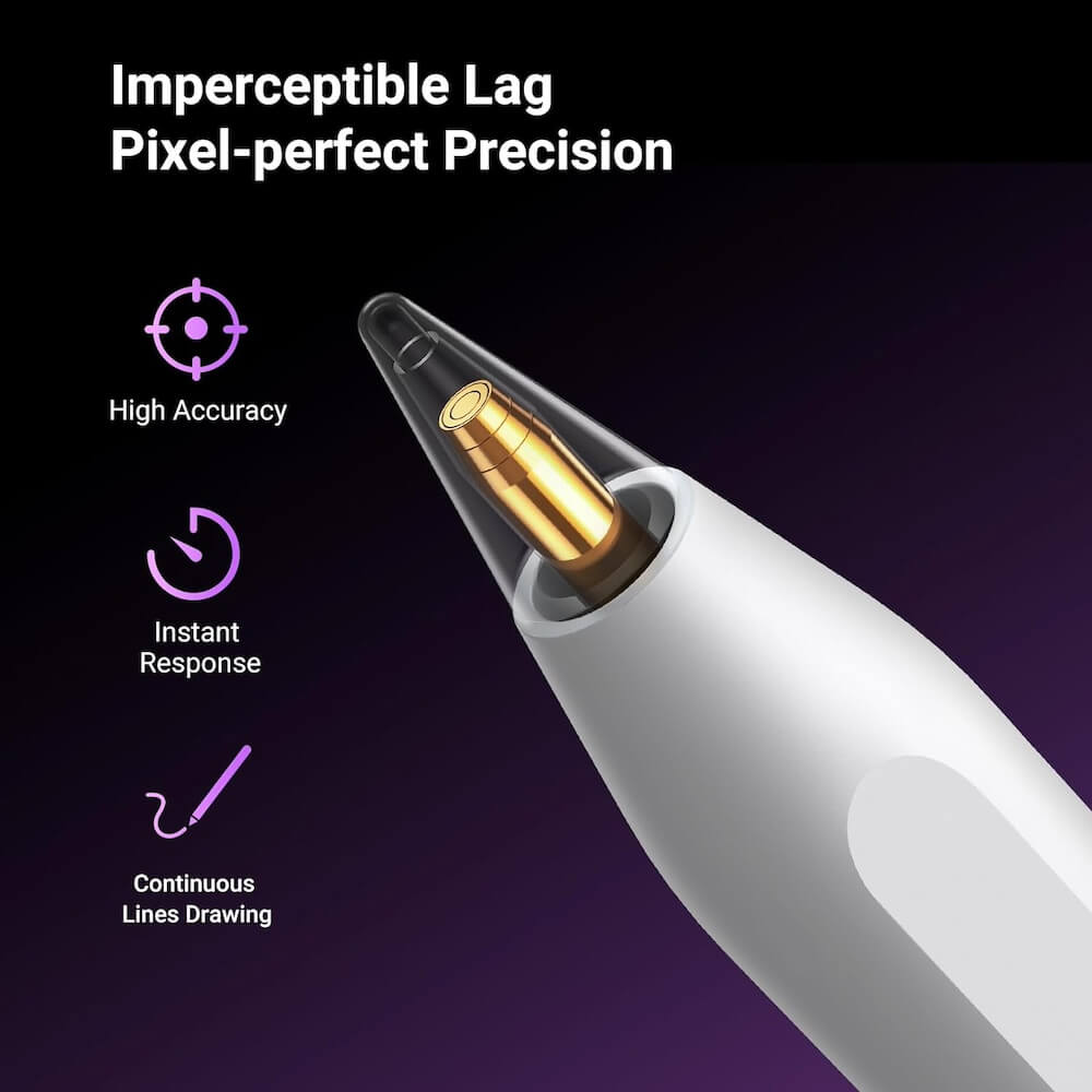 Touch Pen UGREEN pre Apple iPad, Aktívna Verzia, Biela