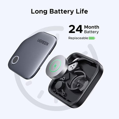 UGREEN SmartTag CM816 (45297) pre iOS Series, Sivá