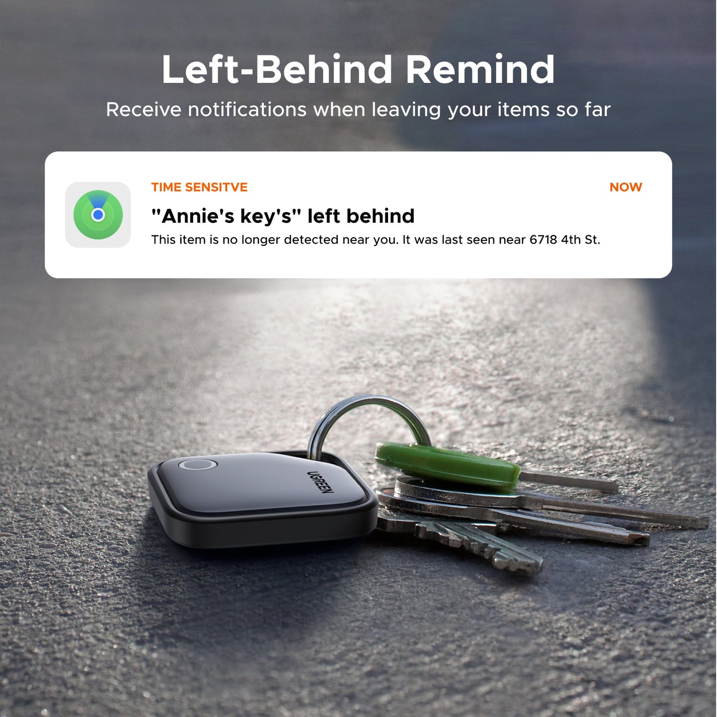UGREEN SmartTag Pro Smart CM916 (75646P), Čierna