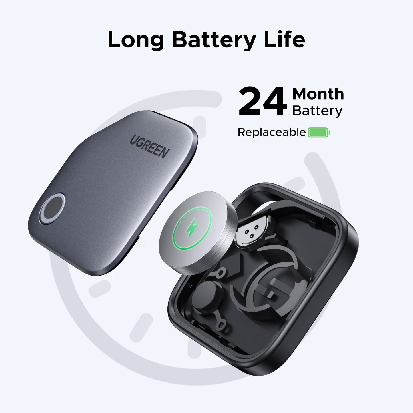 UGREEN SmartTag Pro Smart CM916 (75646P), Čierna