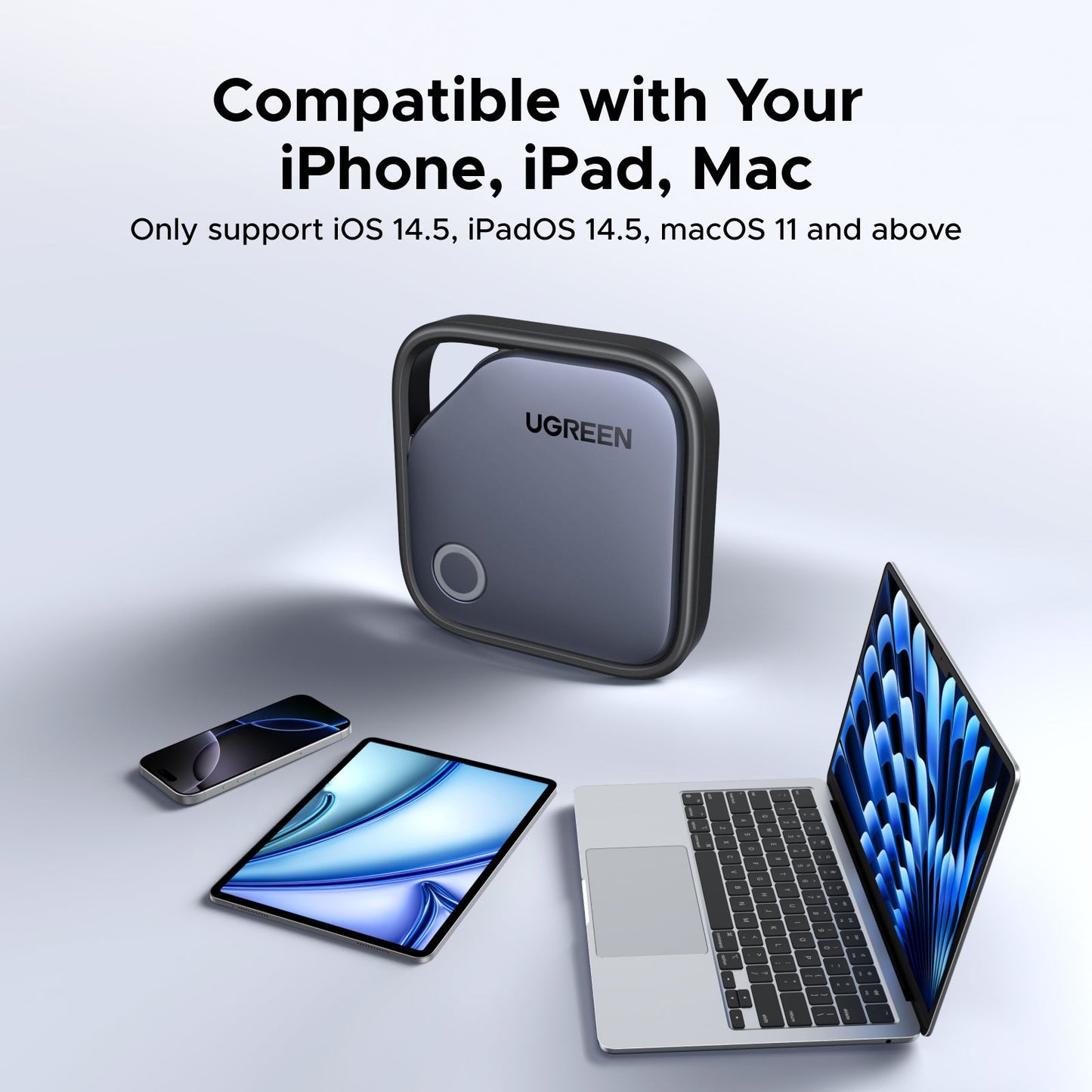 UGREEN SmartTag Pro Smart CM916 (75646P), Čierna