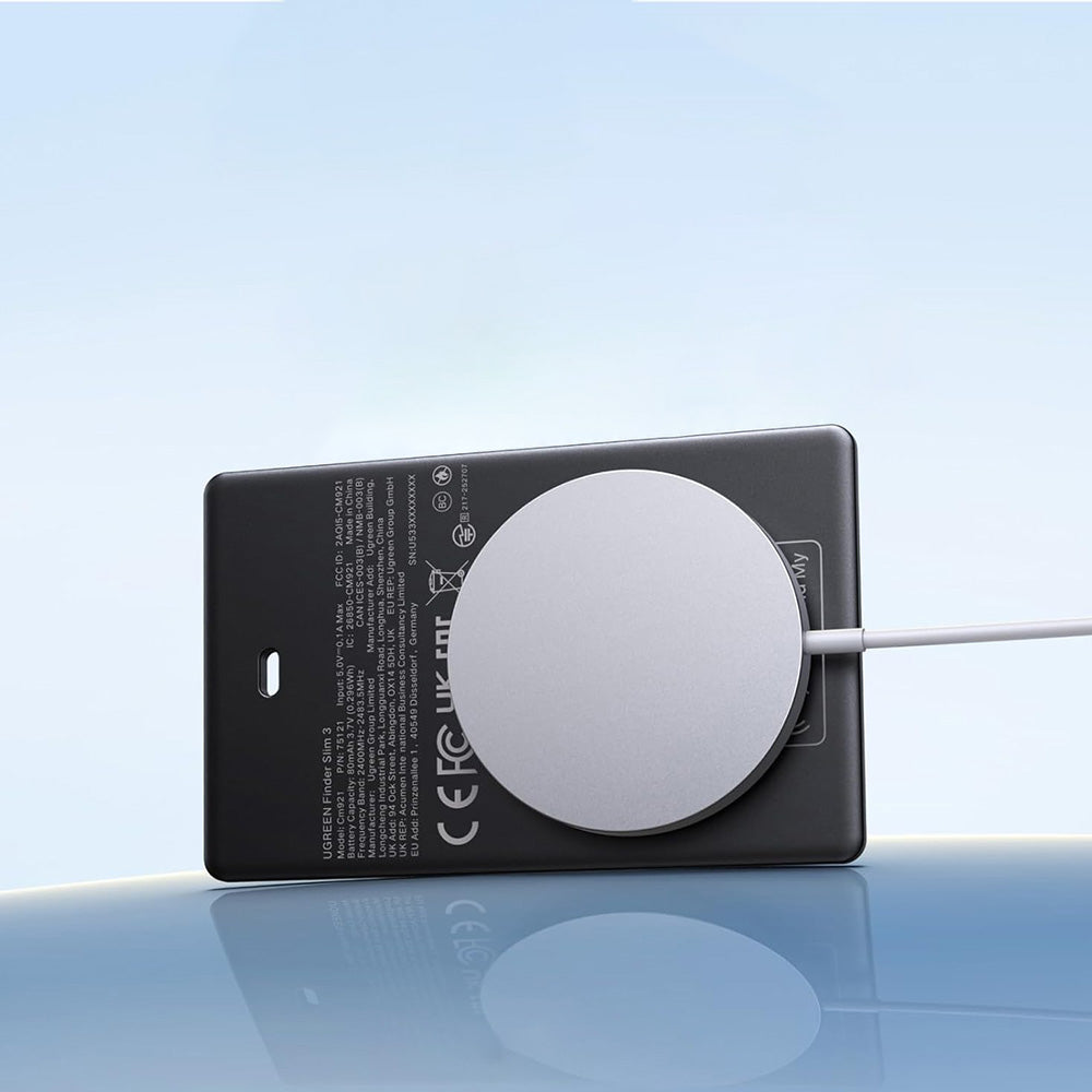 UGREEN SmartTag Smart Finder Slim 3 CM921 pre iOS Series, Čierna