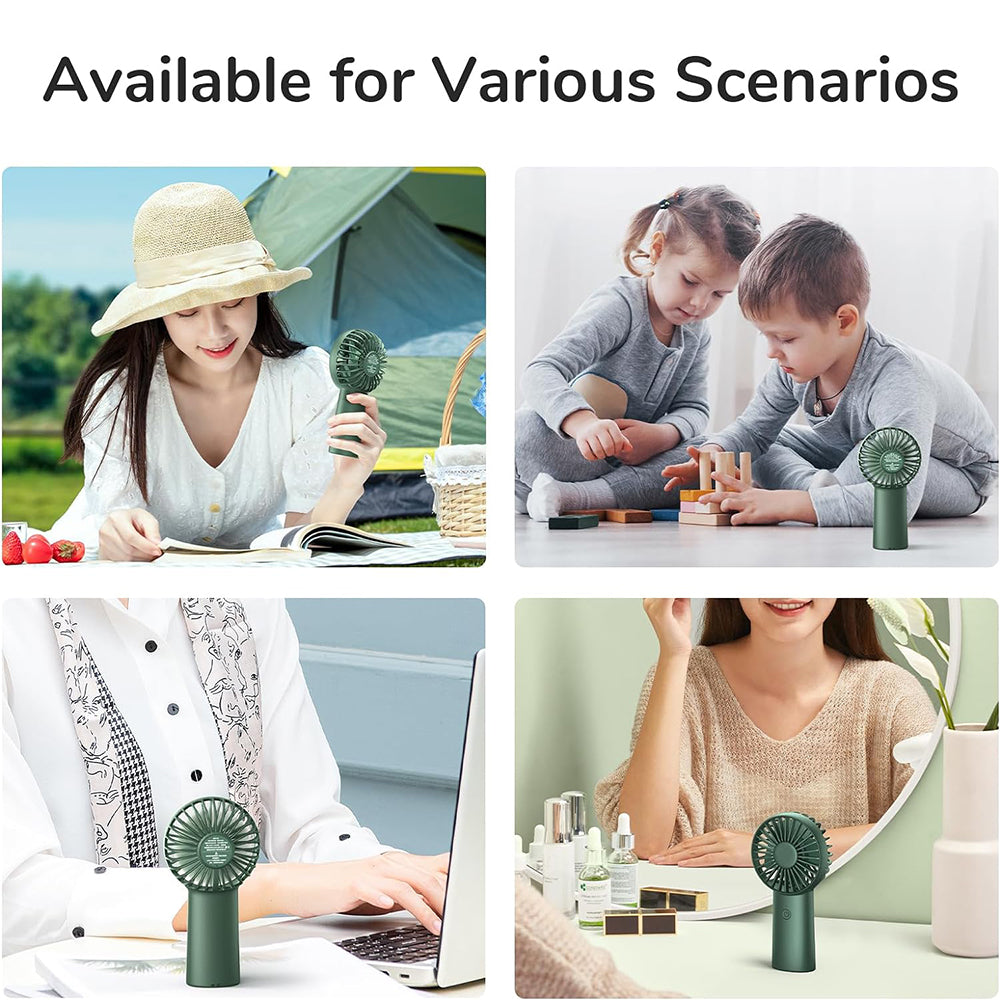 JisuLife FA20X Portable Fan, Green