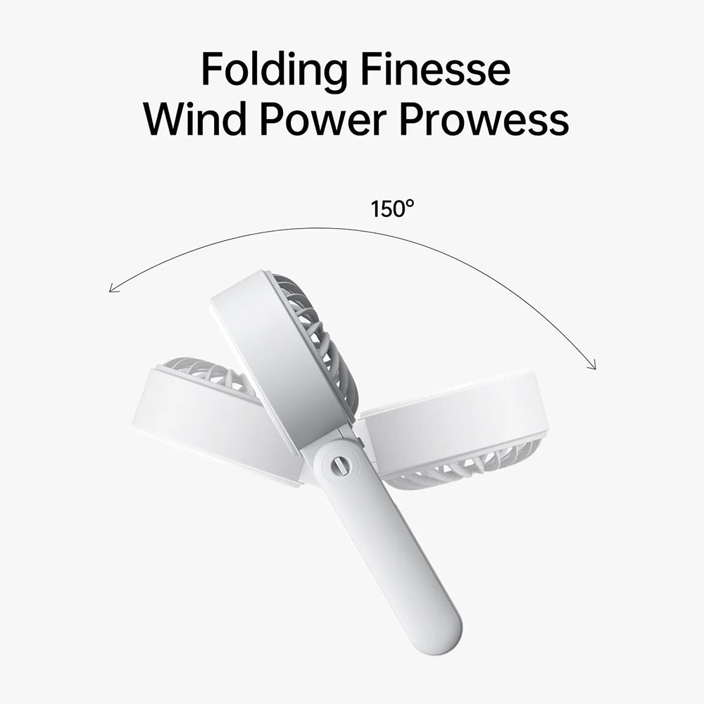 Prenosný ventilátor JisuLife Life7, Sivý