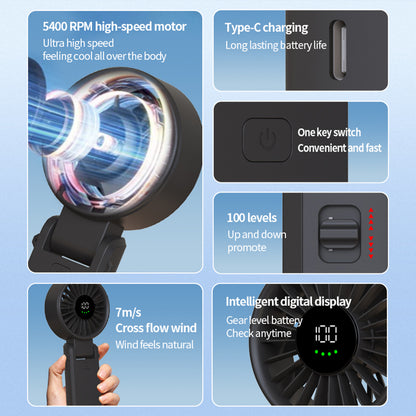 Prenosný ventilátor Techsuit A10, biely