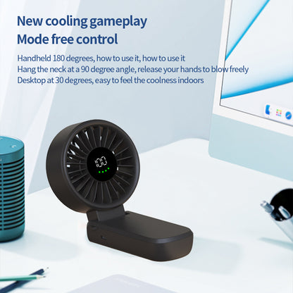 Prenosný ventilátor Techsuit A10, biely