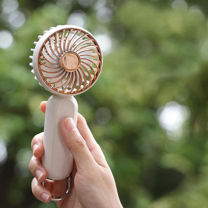 Prenosný ventilátor Techsuit A217, zelený