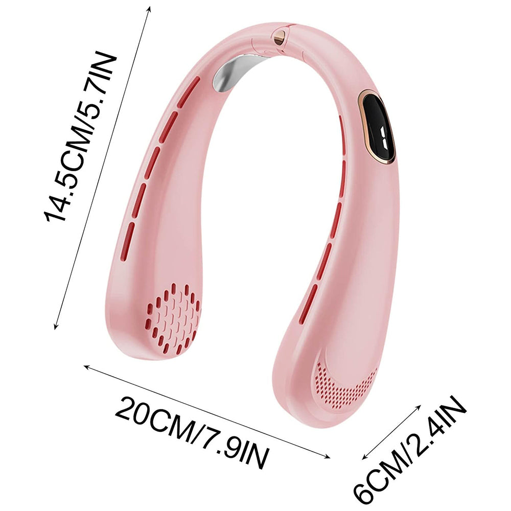 Prenosný ventilátor Techsuit H6, ružový