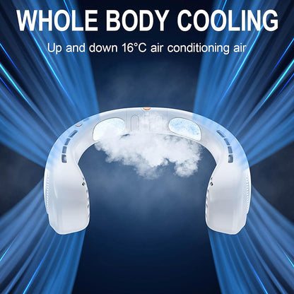 Prenosný ventilátor Techsuit H6, zelený