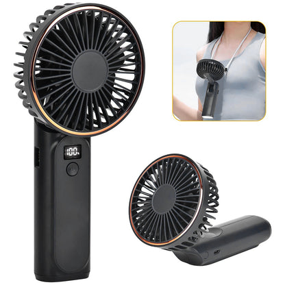 Prenosný ventilátor Techsuit M12, čierny