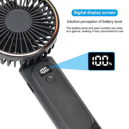 Prenosný ventilátor Techsuit M12, čierny
