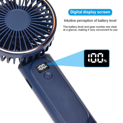 Prenosný ventilátor Techsuit M12, modrý