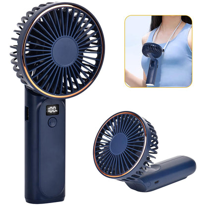 Prenosný ventilátor Techsuit M12, modrý