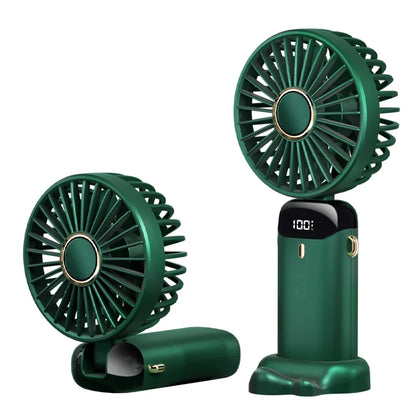 Prenosný ventilátor Techsuit N15, zelený