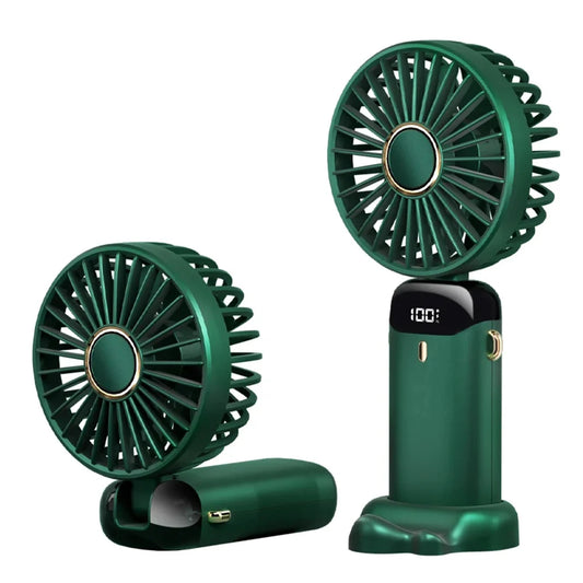 Prenosný ventilátor Techsuit N15, zelený