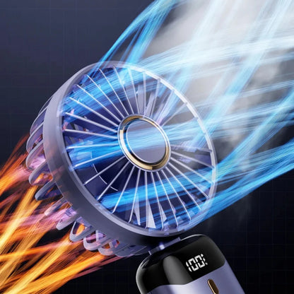 Prenosný ventilátor Techsuit N15, zelený