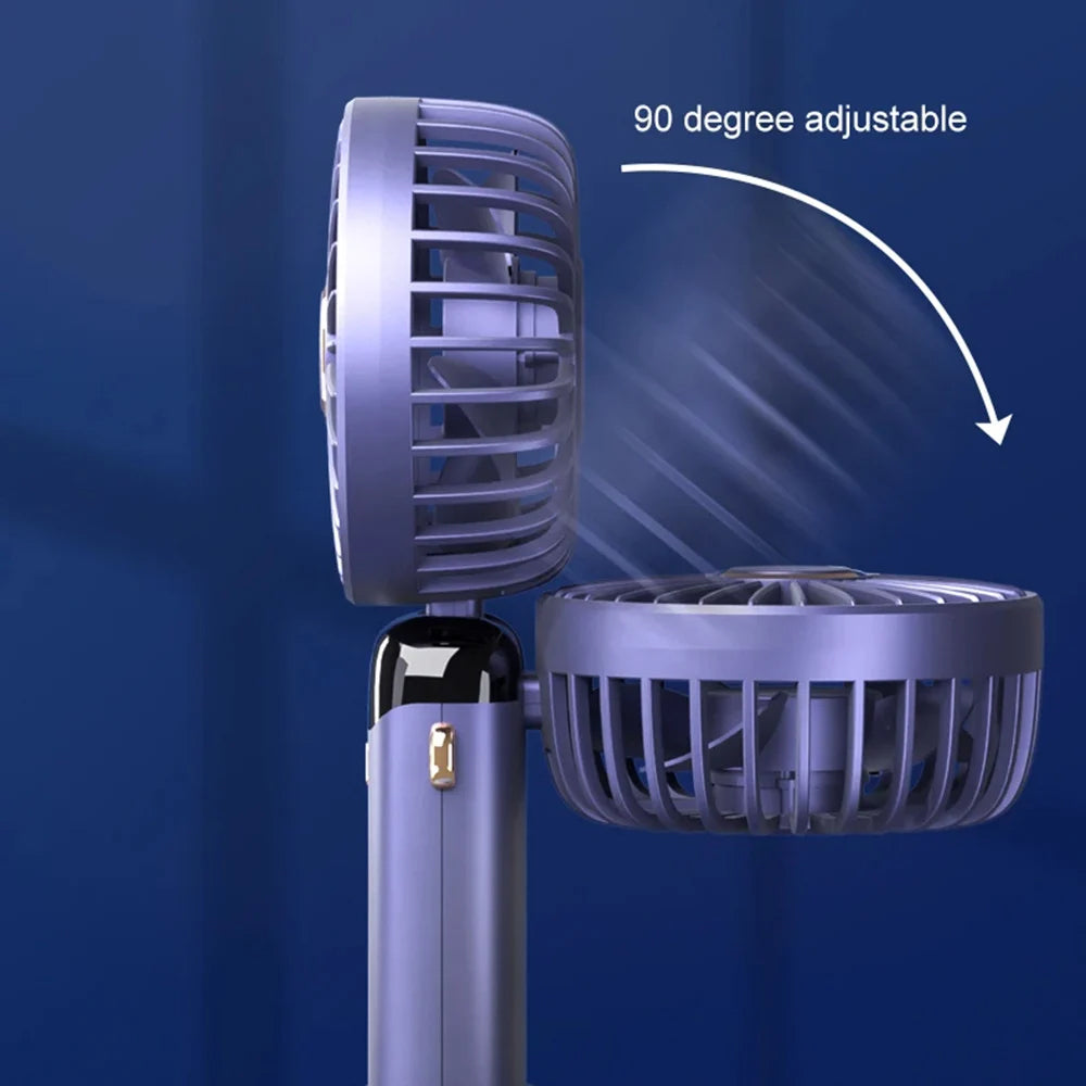 Prenosný ventilátor Techsuit N15, zelený