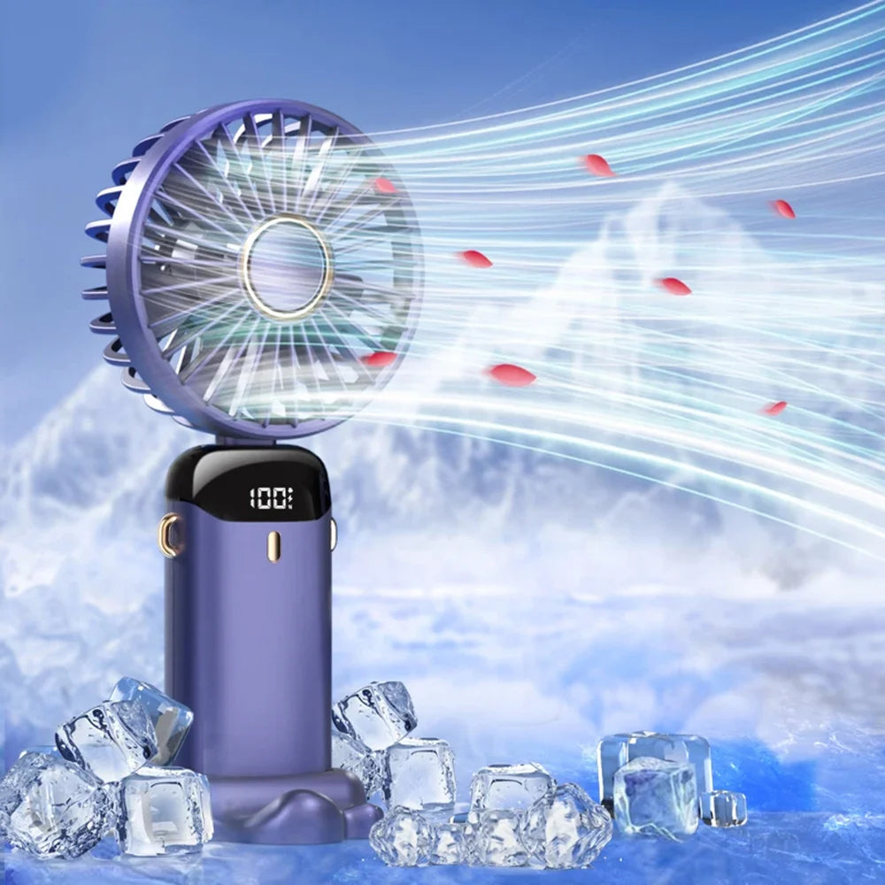 Prenosný ventilátor Techsuit N15, zelený