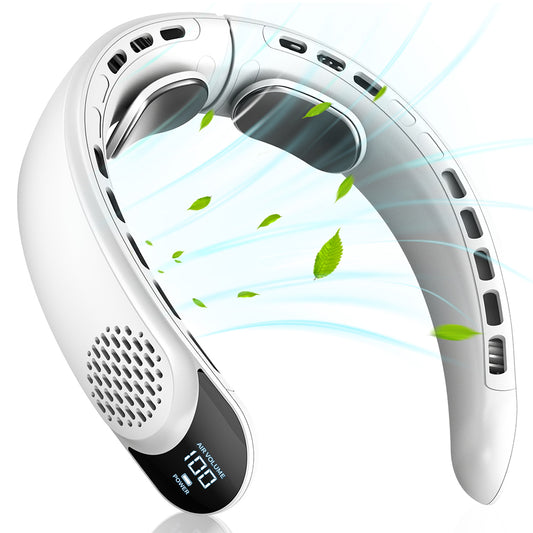 Prenosný ventilátor Techsuit S8, biely