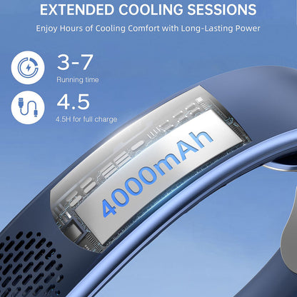 Prenosný ventilátor Techsuit S8, biely