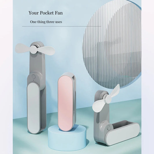 Prenosný ventilátor Techsuit TF1, zelený