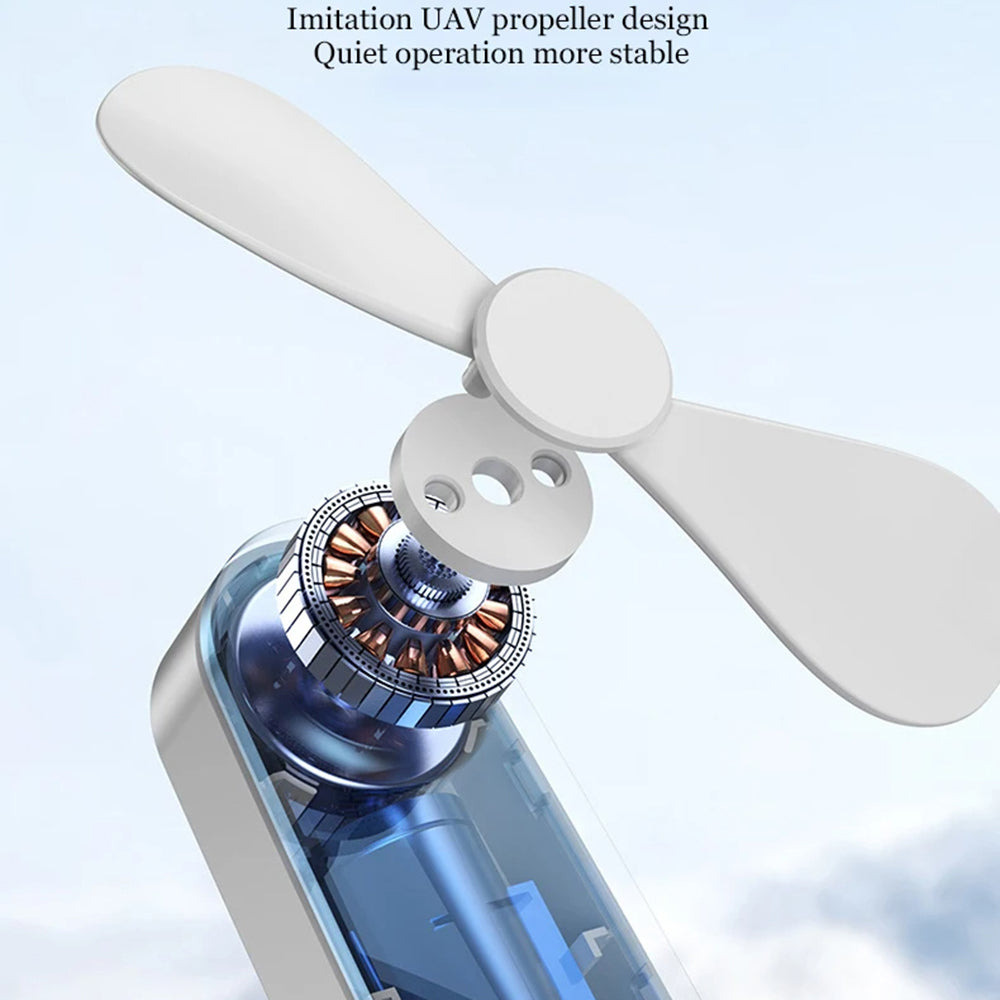 Prenosný ventilátor Techsuit TF1, zelený