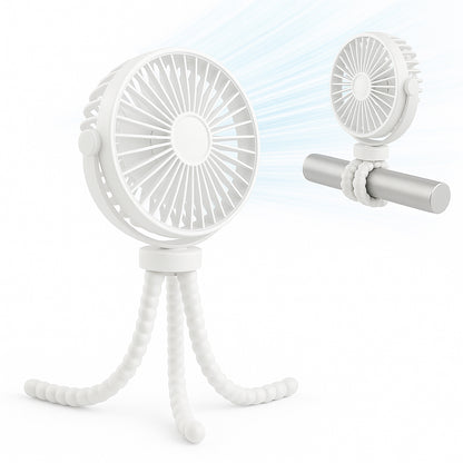 Prenosný ventilátor Techsuit VP1, biely