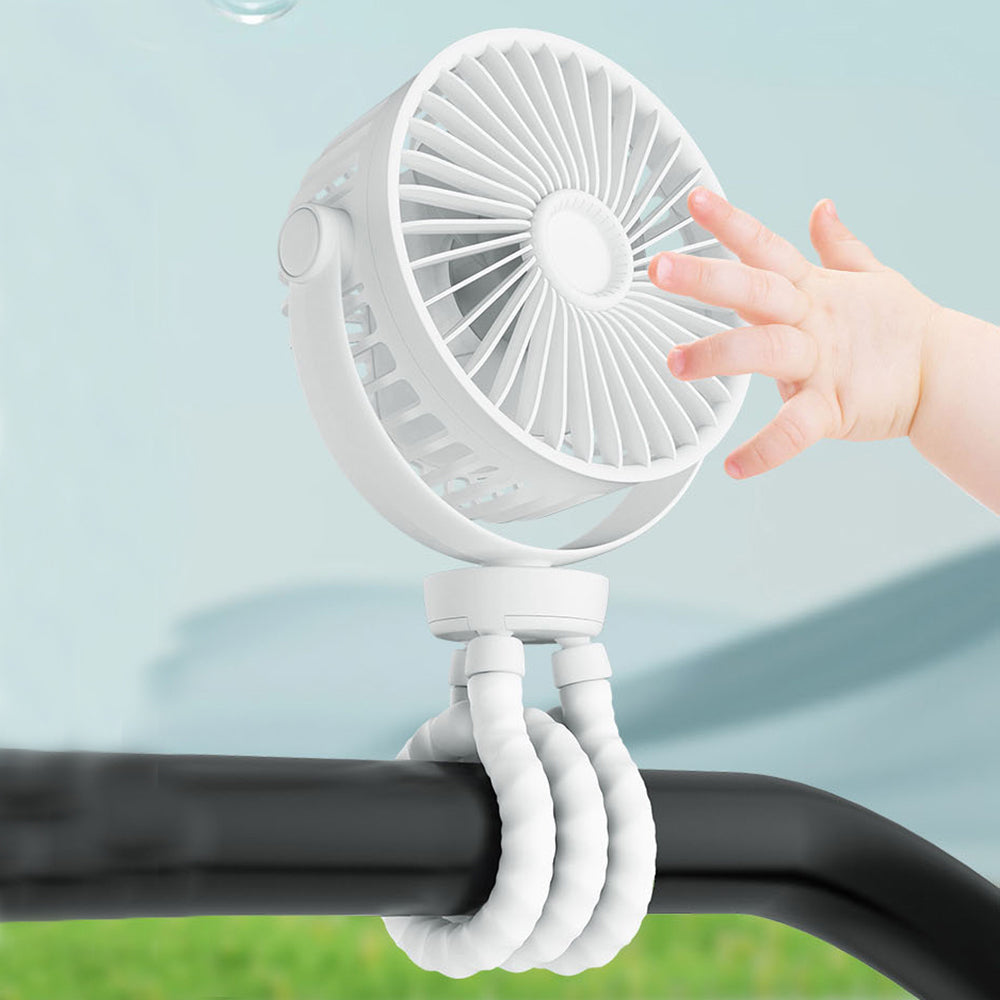 Prenosný ventilátor Techsuit VP1, biely