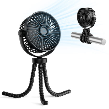 Prenosný ventilátor Techsuit VP1, čierny