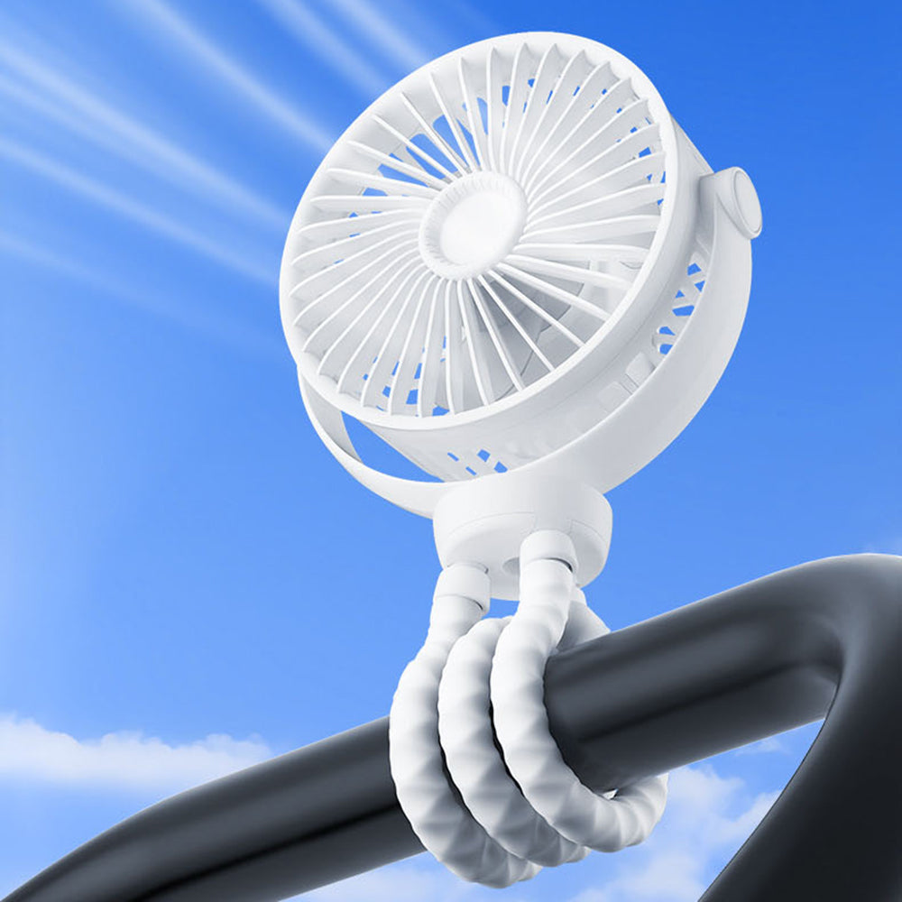 Prenosný ventilátor Techsuit VP1, čierny
