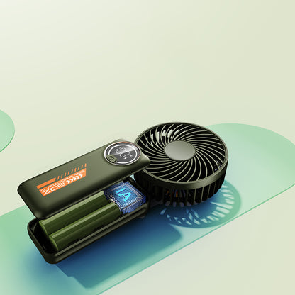 Techsuit Z8 Portable Fan, Green