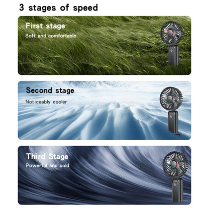 Yesido YF10 Portable Fan, Black