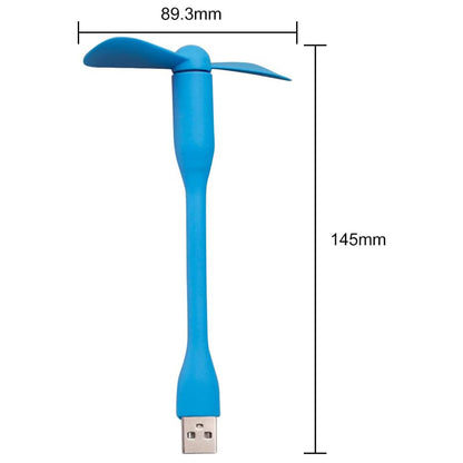 USB ventilátor Techsuit TUF1, modrý